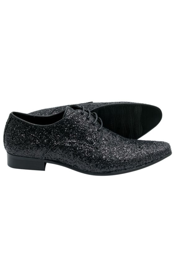 Chaussure noir pailleté on sale
