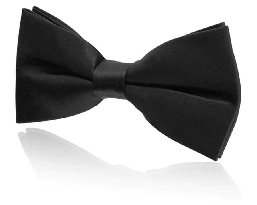 Nœud Papillon Pré-Noué Noir Garçon Nœud Papillon Pré-Noué Noir Garçon