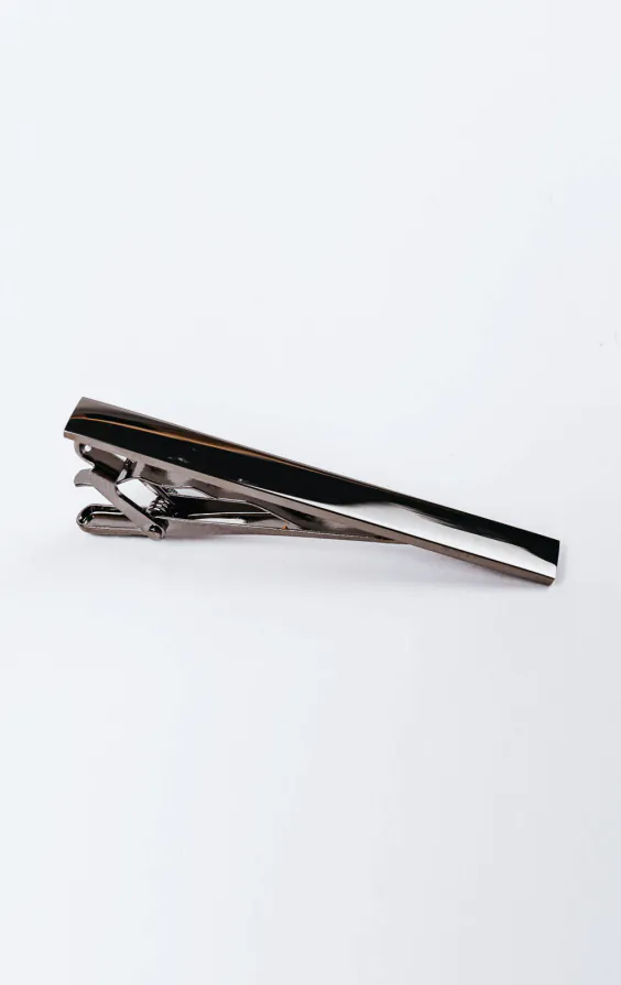 Pince à cravate Gunmetal