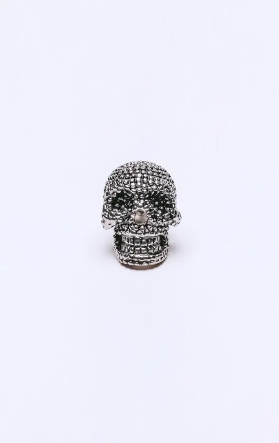 Badge de revers tête de mort