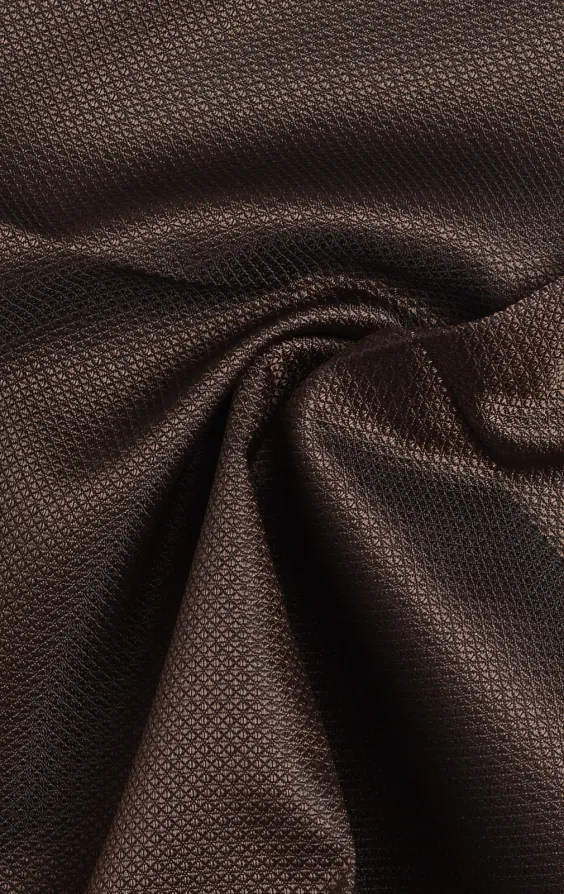 Pochette texturée à marron - photo 1