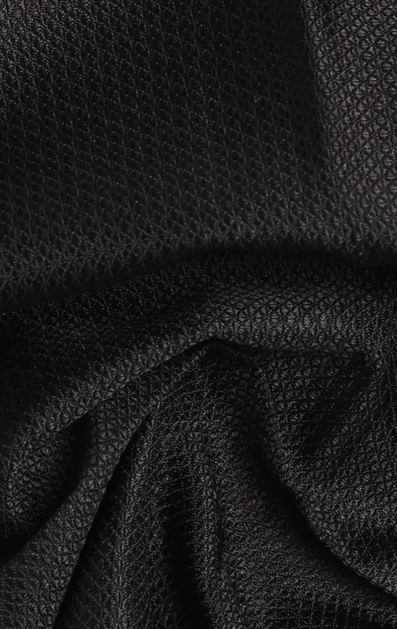 Pochette texturée à noir - photo 1