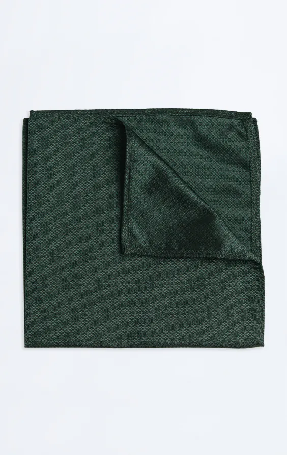 Pochette texturée à vert foncé