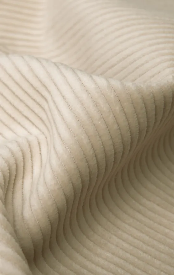 Veste en velours côtelé beige - photo 7
