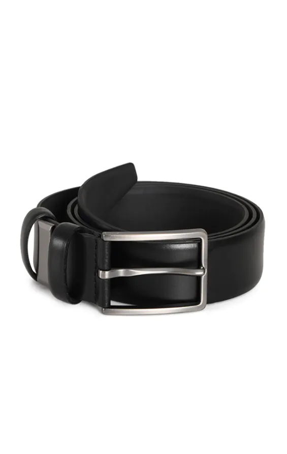 Ceinture en cuir noir - photo 1 Ceinture en cuir noir - photo 1