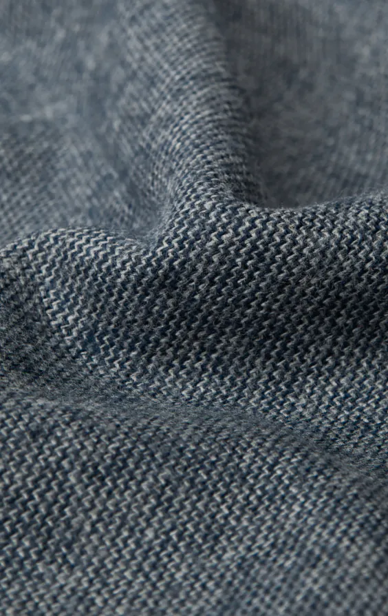 Chemise en coton brossé bleu - photo 5 Chemise en coton brossé bleu - photo 5