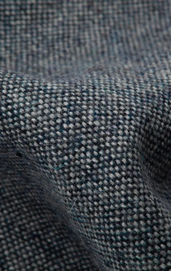 Veste de costume tweed Donegal bleu - photo 6