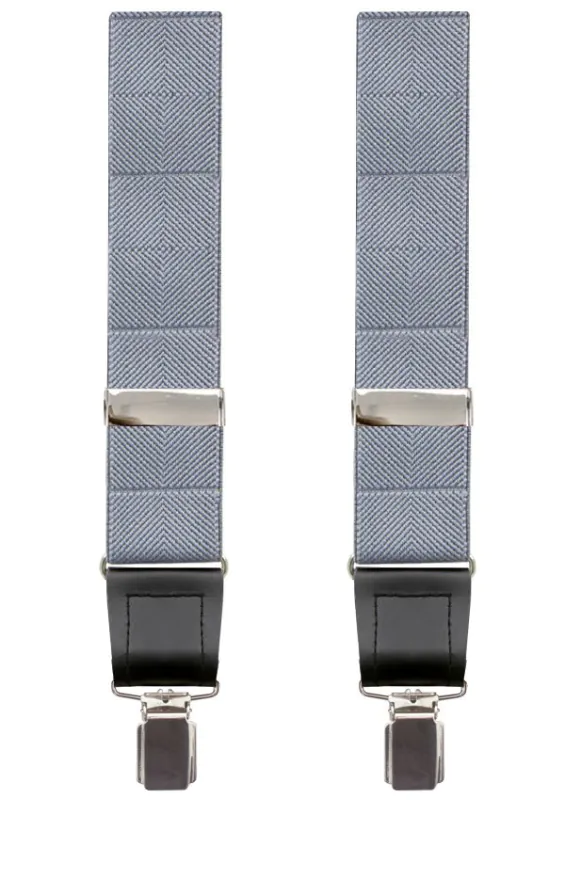 Bretelles De Luxe Argent - 35mm - photo 1