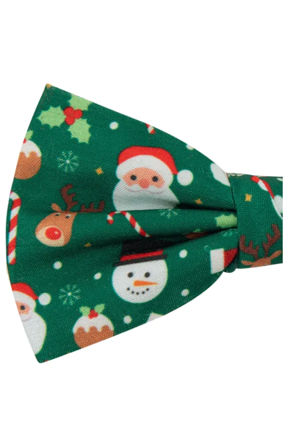 Nœud Papillon de Noël Vert Père Noël & Amis - photo 1