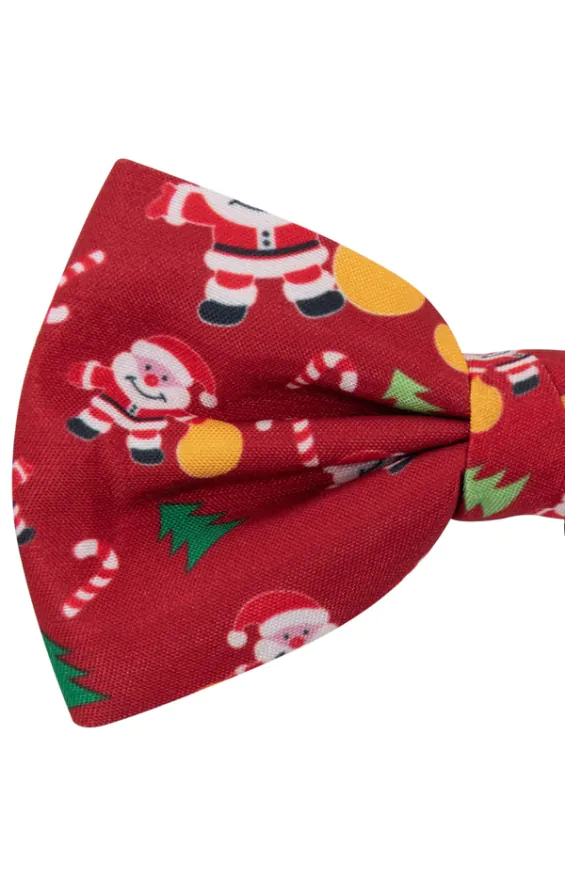 Nœud Papillon de Noël Pré Noué 'Joyeux Père Noël' - photo 1
