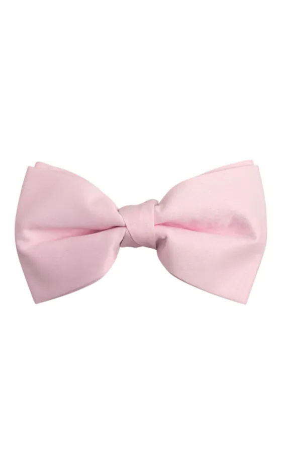 Nœud Papillon Rose (Pré-Noué & A Nouer)