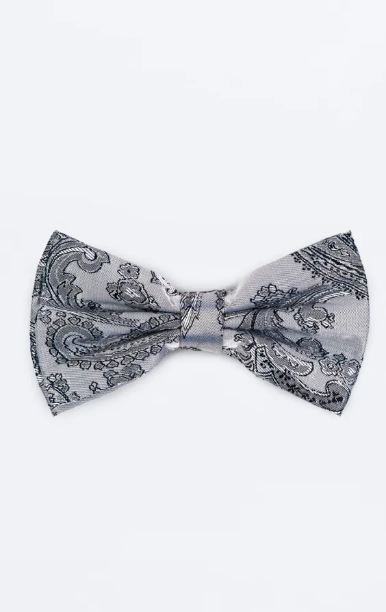 Nœud Papillon Motif Gris