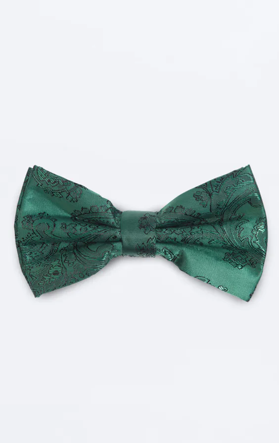 Nœud Papillon Motif Vert Anglais