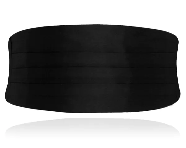 Ceinture de Smoking Noire Garçon