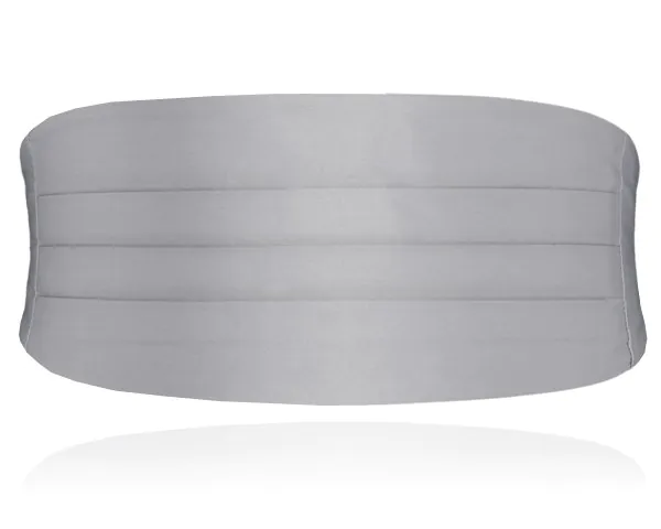 Ceinture de Smoking Argentée Garçon Ceinture de Smoking Argentée Garçon