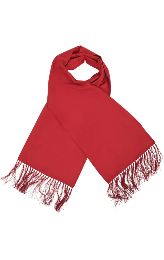Écharpe Habillé Rouge