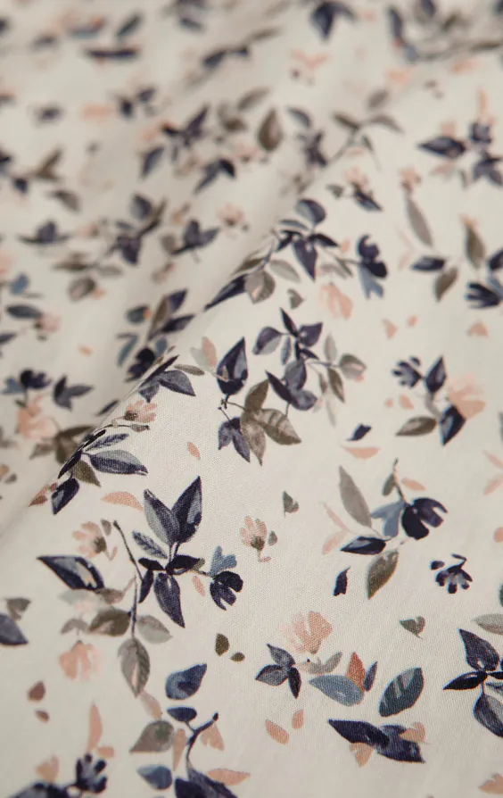 Chemise en coton à imprimé floral - photo 4