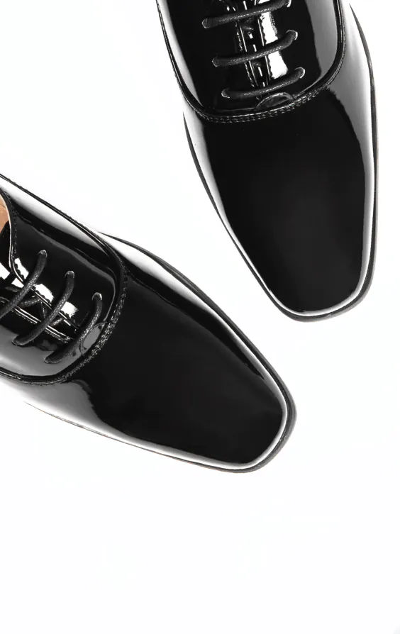 Chaussures Noires Garçon Classiques - photo 1
