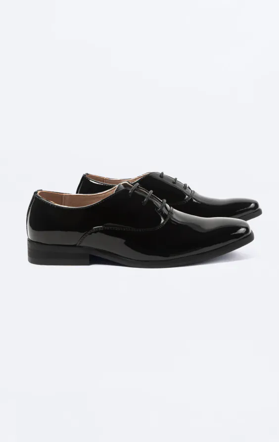 Chaussures Noires Garçon Classiques