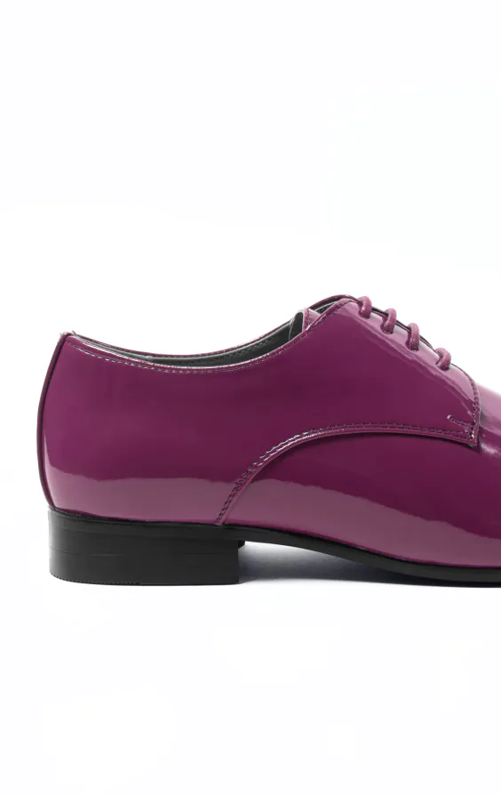 Chaussures Habillées Contemporaines Violette Vernies - photo 4