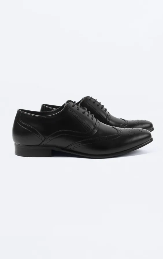 Chaussures Oxford brogue noires