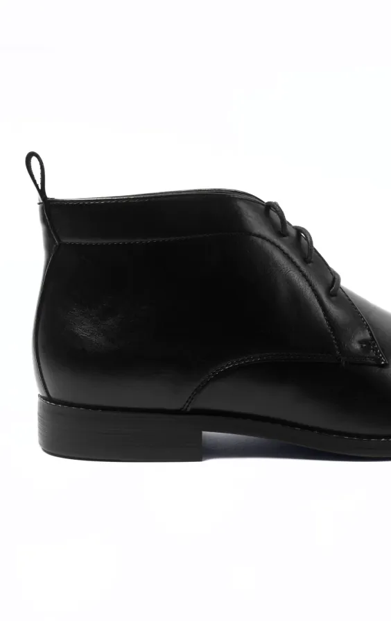 Bottines chukka en dentelle noires - photo 4