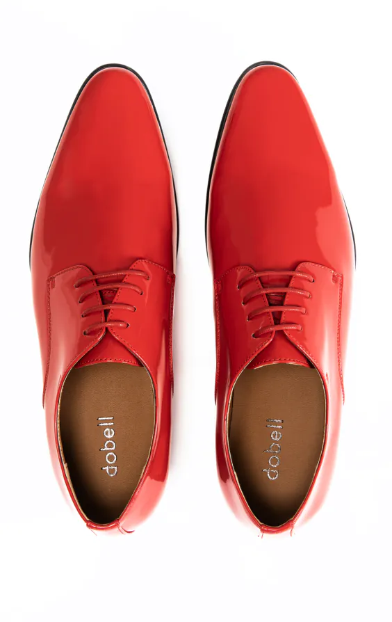 Chaussures Habillées Vernies Rouge Style Contemporain - photo 2 Chaussures Habillées Vernies Rouge Style Contemporain - photo 2