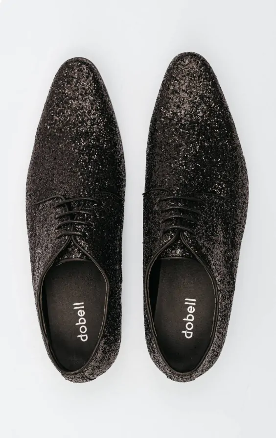 Chaussure noir pailleté discount