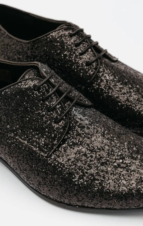 Chaussure noir pailleté cheap