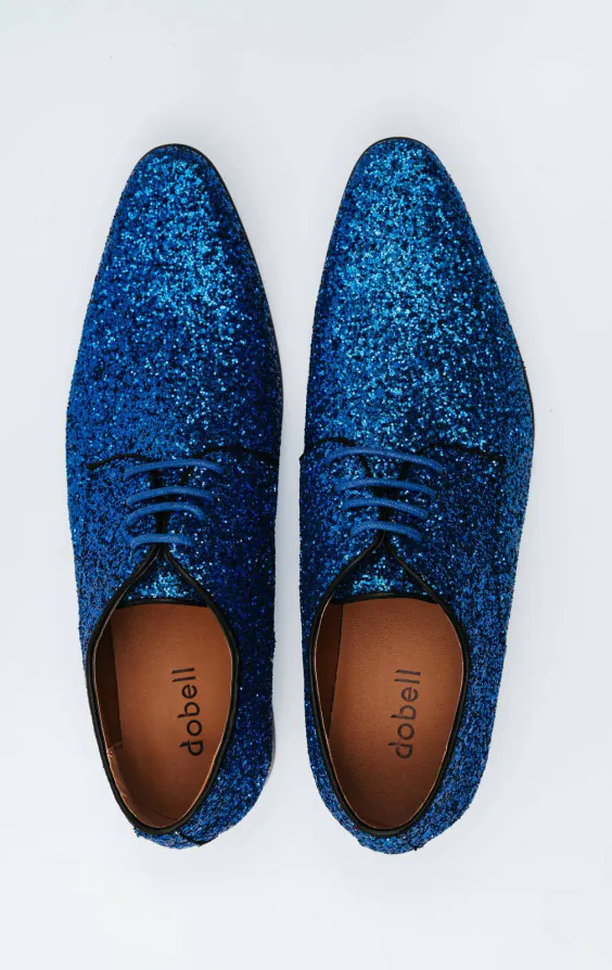 Chaussures à Paillettes Bleues - photo 2