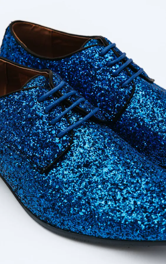 Chaussures à Paillettes Bleues - photo 3
