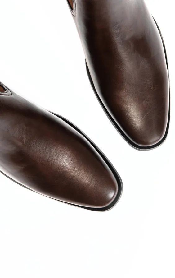 Bottines Chelsea marron foncé - photo 1