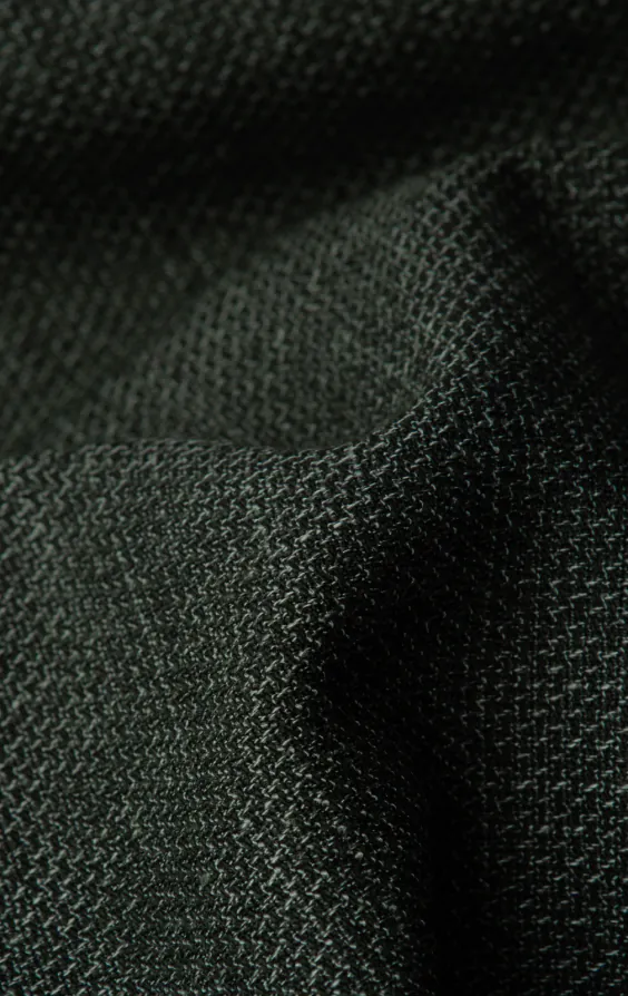 Gilet tissée en vert - photo 3
