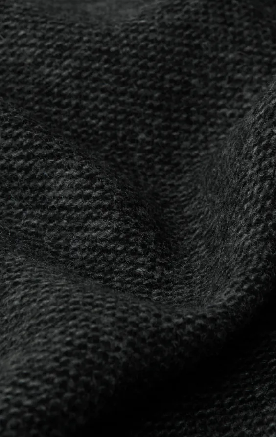 Gilet en tweed barleycorn gris avec poches plaquées - photo 4 Gilet en tweed barleycorn gris avec poches plaquées - photo 4
