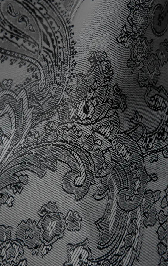 Cravate Motif Gris - photo 3