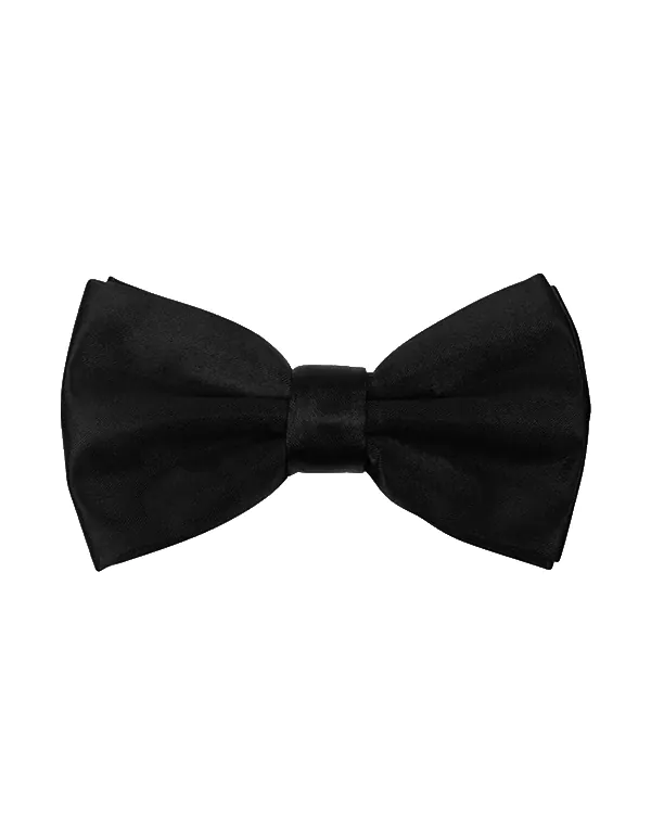 Ensemble Ceinture de Smoking & Nœud Papillon Pré-Noué Noir - photo 1 Ensemble Ceinture de Smoking & Nœud Papillon Pré-Noué Noir - photo 1