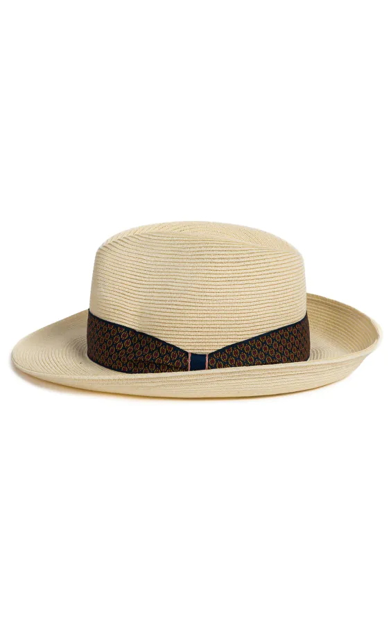 Chapeau Panama pliable beige