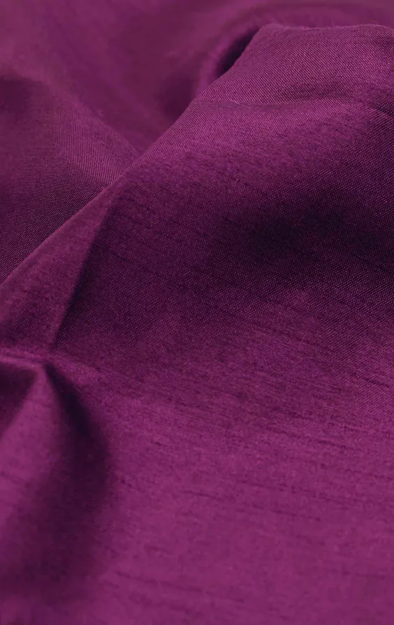 Pochette en doupion violette - photo 2