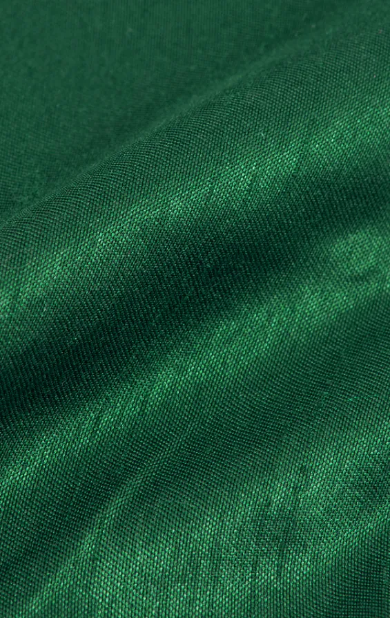 Pochette en Doupion Vert Anglais - photo 1