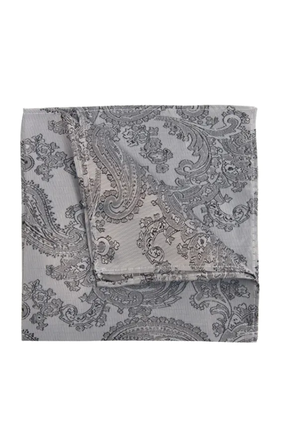 Pochette Motif Gris