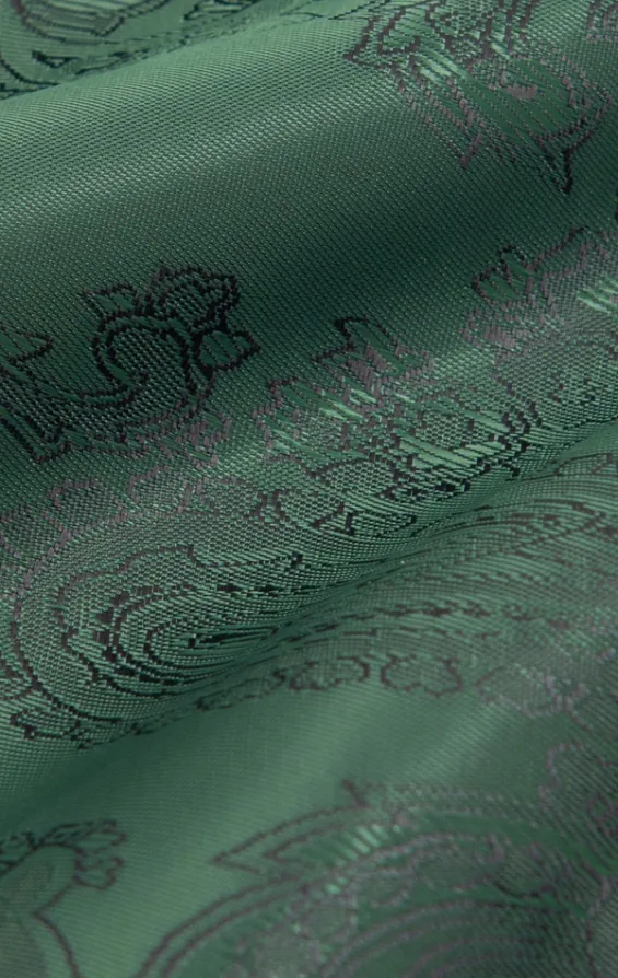 Pochette Motif Vert Anglais - photo 1