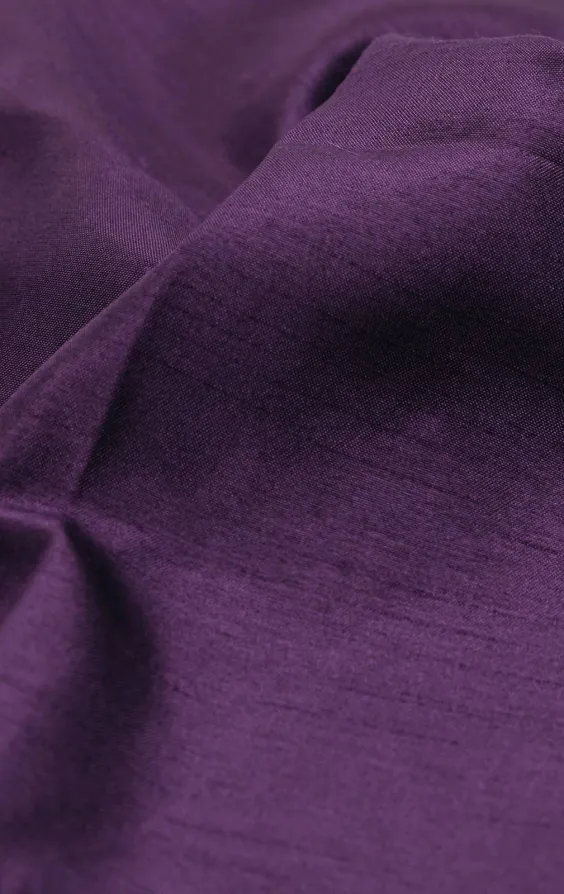 Pochette en doupion violet foncé - photo 2