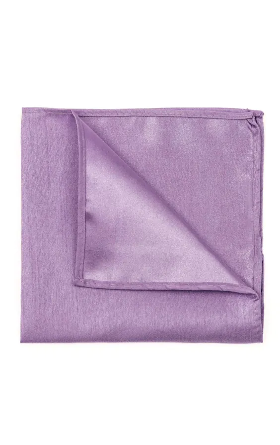Pochette en doupion lavande