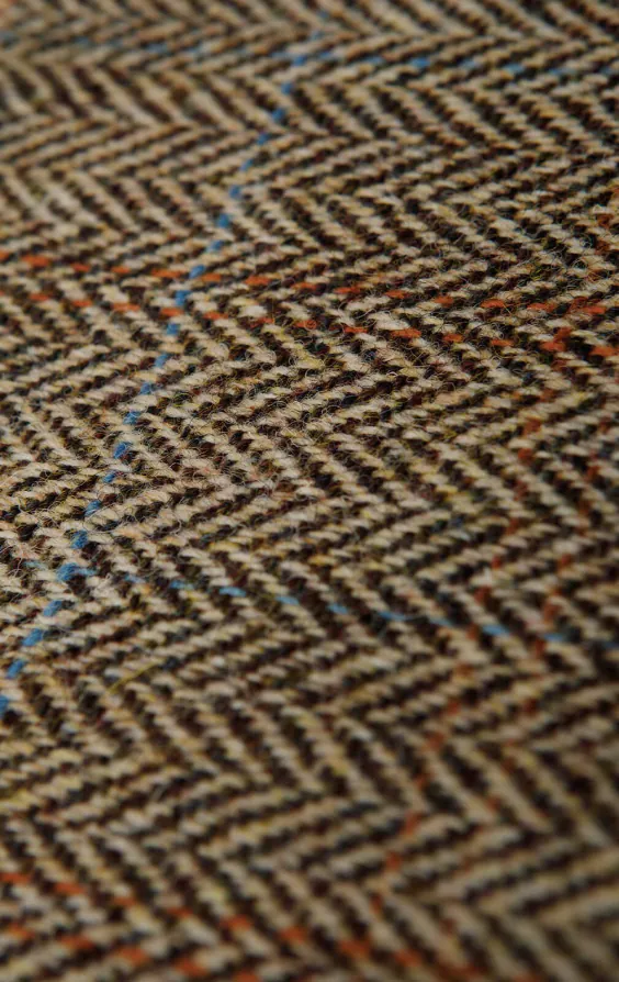 Harris Tweed Veste marron à gros carreaux - photo 7 Harris Tweed Veste marron à gros carreaux - photo 7