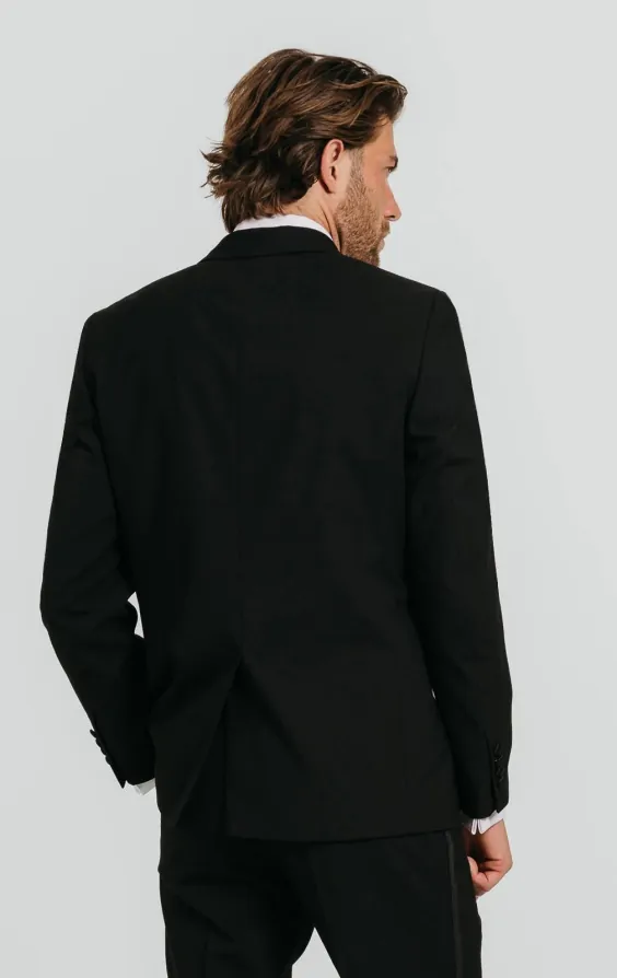 Blazer En Velours à Double Boutonnage Pour Homme - Veste De Smoking à Revers Cranté - Manteau De Fête De Mariage - Tenue Décontractée, Bordeaux, 38 Cm