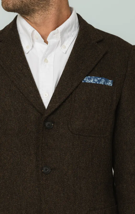 Veste en tweed Barleycorn marron - photo 3 Veste en tweed Barleycorn marron - photo 3