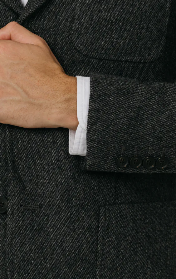 Veste en tweed Barleycorn gris - photo 2 Veste en tweed Barleycorn gris - photo 2