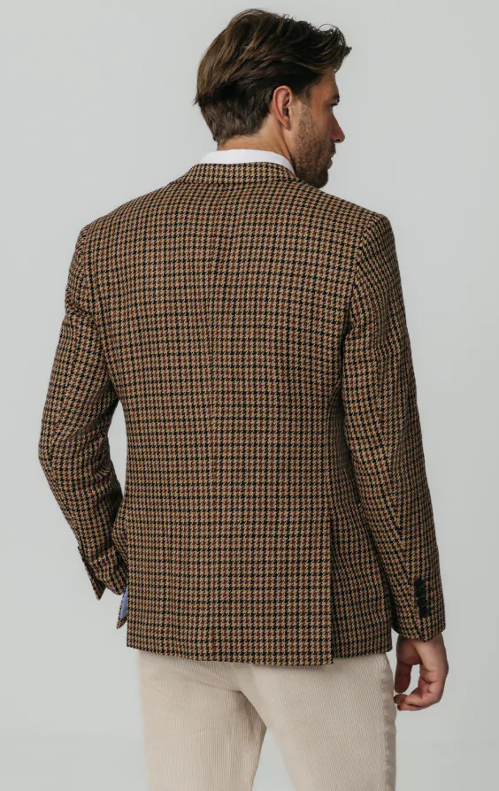 Veste en tweed pied-de-poule marron - photo 5 Veste en tweed pied-de-poule marron - photo 5