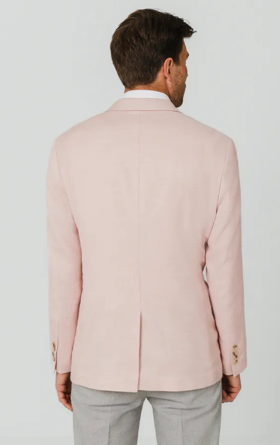 Veste en tissu texturé rose clair - photo 5 Veste en tissu texturé rose clair - photo 5
