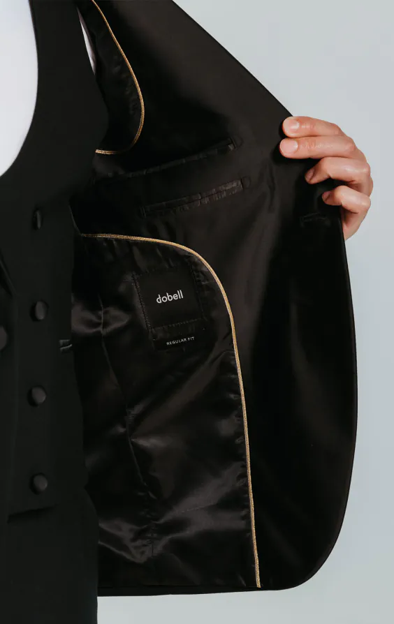 Veste de smoking noir à revers cranté - photo 4 Veste de smoking noir à revers cranté - photo 4